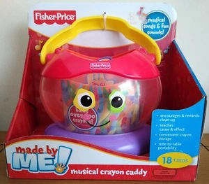 ¡Fisher-Price hecho por mí! Lápiz musical caddy mayores de 18 meses - nuevo en caja - Imagen 1 de 3