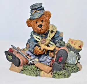 1995 Boyds Bears & Friends "Union Jack... Love Letters" Bear Figurine #2263 - Picture 1 of 7