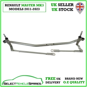 NEW RENAULT MASTER MK3 FRONT WINDSCREEN WIPER LINKAGE 2011-2023 (RHD) - Picture 1 of 5