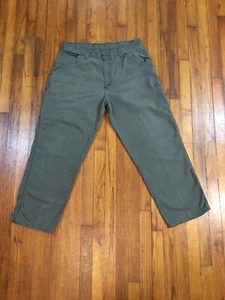 Riverside FR Mens Flame Resistant Green Work Pants TAG 38 Actual Size 37W x 29L - Picture 1 of 12