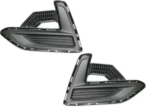 FITS NISSAN SENTRA 2020-2021 FOG LIGHT BUMPER HOLE COVERS W/O FOG PAIR - Picture 1 of 3