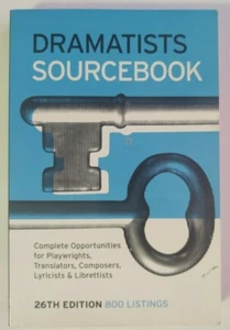 Dramatists Sourcebook: Playwrights Translator Composer Lyricist Librettist 26 ed - Picture 1 of 1
