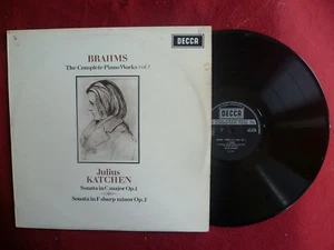 Julius Katchen - Brahms Piano Works Vol. 3 ( Lp - NM - Decca - Rare ) - Picture 1 of 3