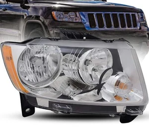 For 2011 2012 2013 Jeep Grand Cherokee Headlight Right/ Passenger Side CAPA - Picture 1 of 9