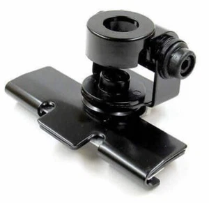 Ham-Way Supporto antenna per cofano o baule, Inox Black, Foro 16mm - Afbeelding 1 van 1