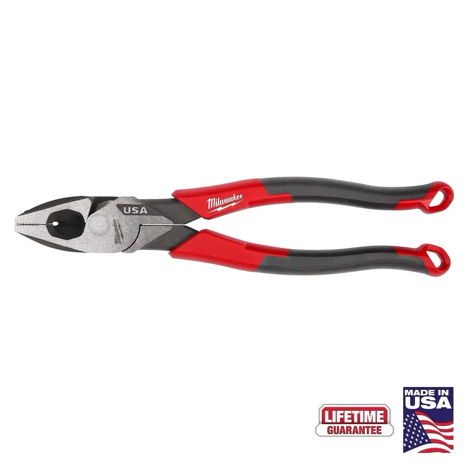 FREEDOM TOOLS LLC Milwaukee MT550 9" Lineman's Pliers with Comfort Grip