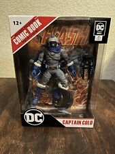 MCFARLANE DC DIRECT PAGE PUNCHERS CAPTAIN COLD FIGURE W  COMIC NEW