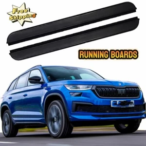 2PCS Side Step Running Boards Fits for Skoda Kodiaq 2017-2023 Nerf Bar Pedals - Bild 1 von 8