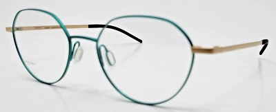 Orgreen Harder 1261 Mat Sea Foam / Mat Gold 50-18-142 Eyeglasses NIB - Image 1 of 4