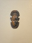 Hand Carved Idia Queen Mother Tribal Mask Wall Hanging 10” - African Hardwood