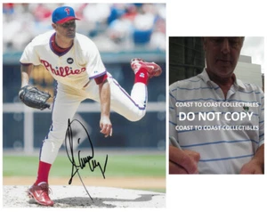 Jamie Moyer signed Philadelphia Phillies baseball 8x10 photo proof COA autograph - Picture 1 of 2