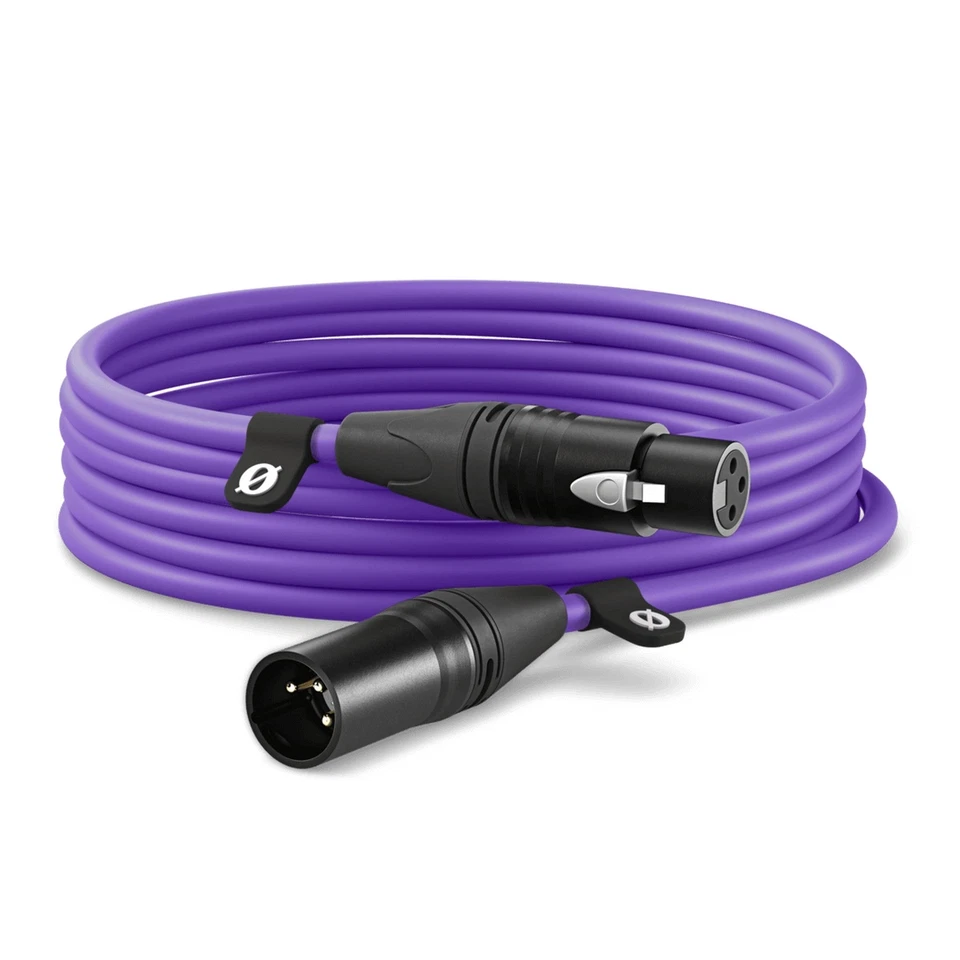 Cable XLR Premium RØDE XLR-6 (6m, púrpura) Foto 1 de 1