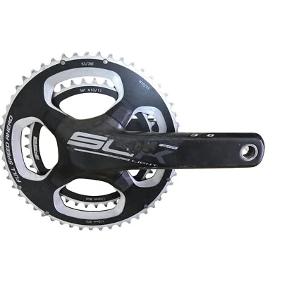 FSA SL-K Light Carbon Road bike Crankset 53t 39t 175mm - Image 1 of 4