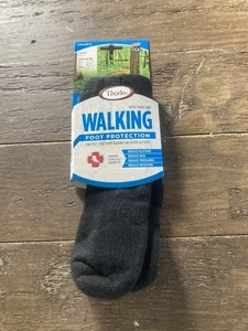 Thorlo Unisex Fußschutz Walking Söckchen Farbe Schwarz Größe L Neu! - Bild 1 von 8