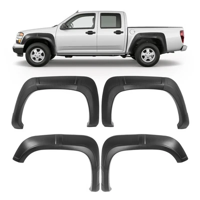 Fender Flare Kit For 2004-2012 Chevy Colorado GMC Canyon Extension Style Foto 1 de 4