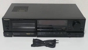 Technics RS-B905 Negro Probado Alta Gama Estéreo Cassette Deck Japón JP F/S - Imagen 1 de 9