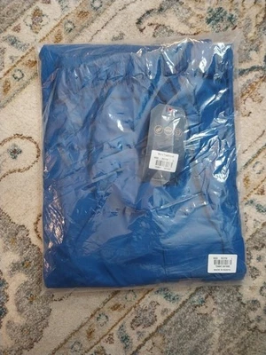 NWT Cherokee Uniforms Mens Royal Blue Scrub Pants 4000 Drawstring Large - Image 1 of 4