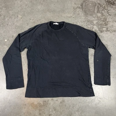 Sudadera James Perse Para Hombre 2 Negros Defectos Confort EE. UU. Usada Foto 1 de 4