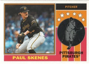 2025 Topps Heritage Baseball '76 Player Icons #76PI-17 Paul Skenes - Bild 1 von 2