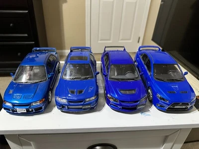 Mitsubishi Lancer Evo III, VI, IX y X FQ 1/18 Foto 1 de 4