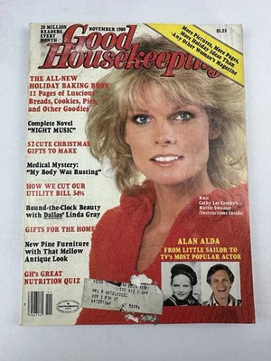 1980 November Good Housekeeping Cathy Lee Crosby Alan Alda Holiday Baking — 第 1/4 张图片