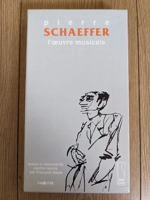 Pierre Schaeffer - L'oeuvre Musicale cd box set (4 discs & book , French import) - Image 1 of 4