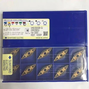 Sumitomo VNMG160408N-GU AC630M VNMG332EGU Carbide inserts turning blade 10Pcs