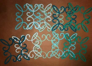 🙂10 ACENTO DECORATIVO #5 adornos troquelados de papel cartucho - Imagen 1 de 23