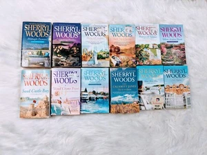 Sherryl Woods Mixed Romance PB Books Lot of 12 - Picture 1 of 3