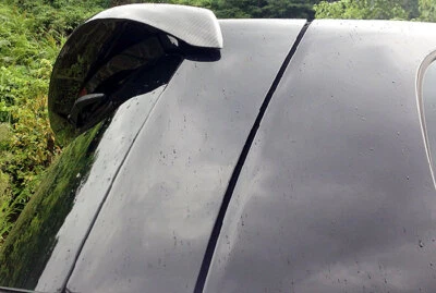 Alerón de techo trasero de fibra de carbono real apto para Smart Fortwo 2008-2013 Foto 1 de 4