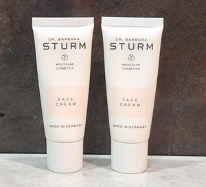 2X ~ Dr. Barbara Sturm face cream ~ 0.67 oz, 20 ml travel size nwob - Picture 1 of 2