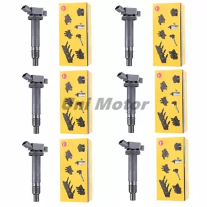 6Pcs 9091902247 NGK Ignition Coils OEM For Toyota 4Runner 2003-09 Tacoma 2005-15 - Picture 1 of 7