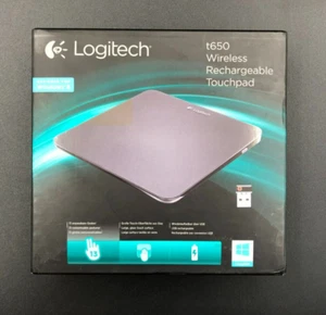 Logitech T650 Wireless Rechargeable Touchpad Designed for Windows 8 *USED* - Picture 1 of 6