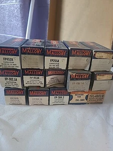 Lot Of 15 New Old Stock And Sprague Capacitor - Picture 1 of 3