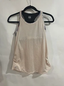 Athleta Girls XL 14 Thank Top , Sport Bra Combo Atletic Wear Baby Pink - Picture 1 of 5