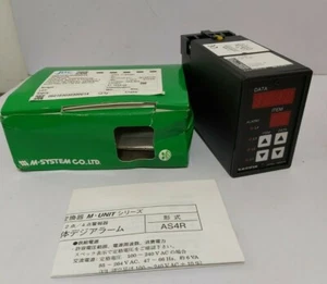 M SYSTEM AS4R-5-M2 RTD ALARM TEMPERATURE CONTROL RELAY AS4R5M2 - Picture 1 of 3