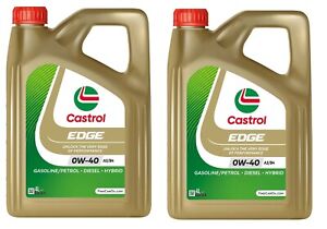 Castrol Edge FST 8 Litre 0W40 A3/B4 High Performance Fully Synthetic Car Oil