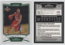 2008 Bowman Draft Picks & Stars Chrome NBA Card X-Fractor Eric Gordon Rookie RC