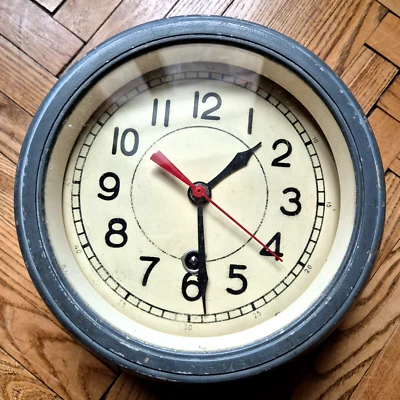 RELOJ DE CABINA SOVIÉTICO RUSO VOSTOK BARCO/BARCO SUBMARINO MARINA 1960 Foto 1 de 4