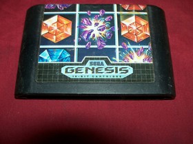 Video Game Sega Genesis Columns Classic Cartridge Old Vintage Gaming Console