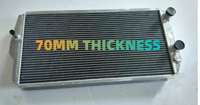 Fit AUDI 200 C3 QUATTRO 3B 20V TURBO MT 1989-1991 aluminum radiator W/O AUX Foto 1 de 4