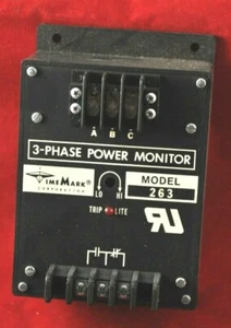 TIME MARK 3 PHASE POWER MONITOR C263 460 VAC 60HZ NEW OLD STOCK - Picture 1 of 5