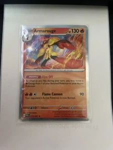 Armarouge 015/091 Sv: Paldean Fates Holo Great Condition - Picture 1 of 2