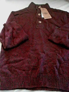 Jungen Dockers Pullover Größe 8 tief weinheizt Baumwolle - Bild 1 von 2