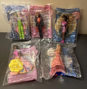 McDonalds Happy Meal Toy Lot of 5 Barbie 1996 1998 1999 New Sealed Vintage - Picture 1 of 12