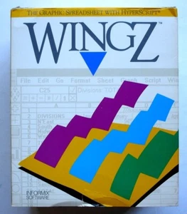 WingZ grafische Tabellenkalkulationssoftware für Windows & OS/2, verpackt Vintage 1990, Informix - Bild 1 von 2