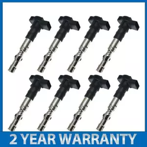 8pcs Ignition Coils for Volkswagen Phaeton Touareg 04-06 4.2L 077905115AA UF-521 - Picture 1 of 10