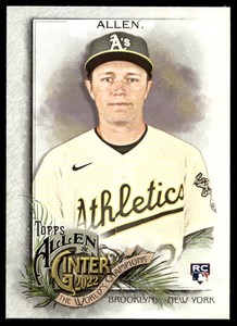 2022 Topps Allen & Ginter 213 Nick Allen   Oakland Athletics RC Baseball Card