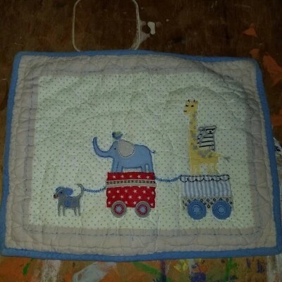 Pottery Barn Kids "Circus" Quilted 12 X 16 Sham - Image 1 of 4