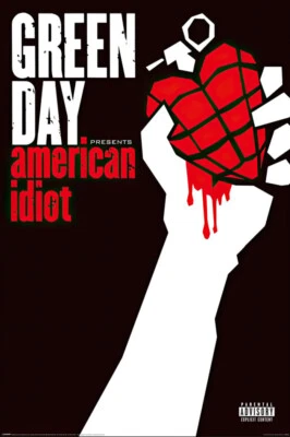 Green Day - Póster de música (American Idiot - Portada del álbum) (Tamaño: 24" x 36") Foto 1 de 4